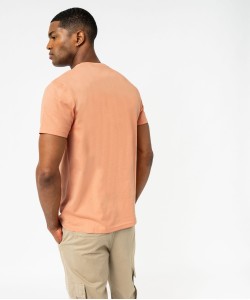 Tee-shirt à manches courtes avec message homme[MISSING]